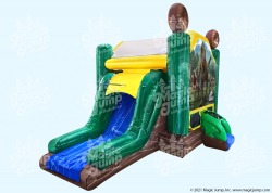 jurassic20park20inflatable20bounce20house20combo20party20re 1 Jurassic Park Bouncer Combo